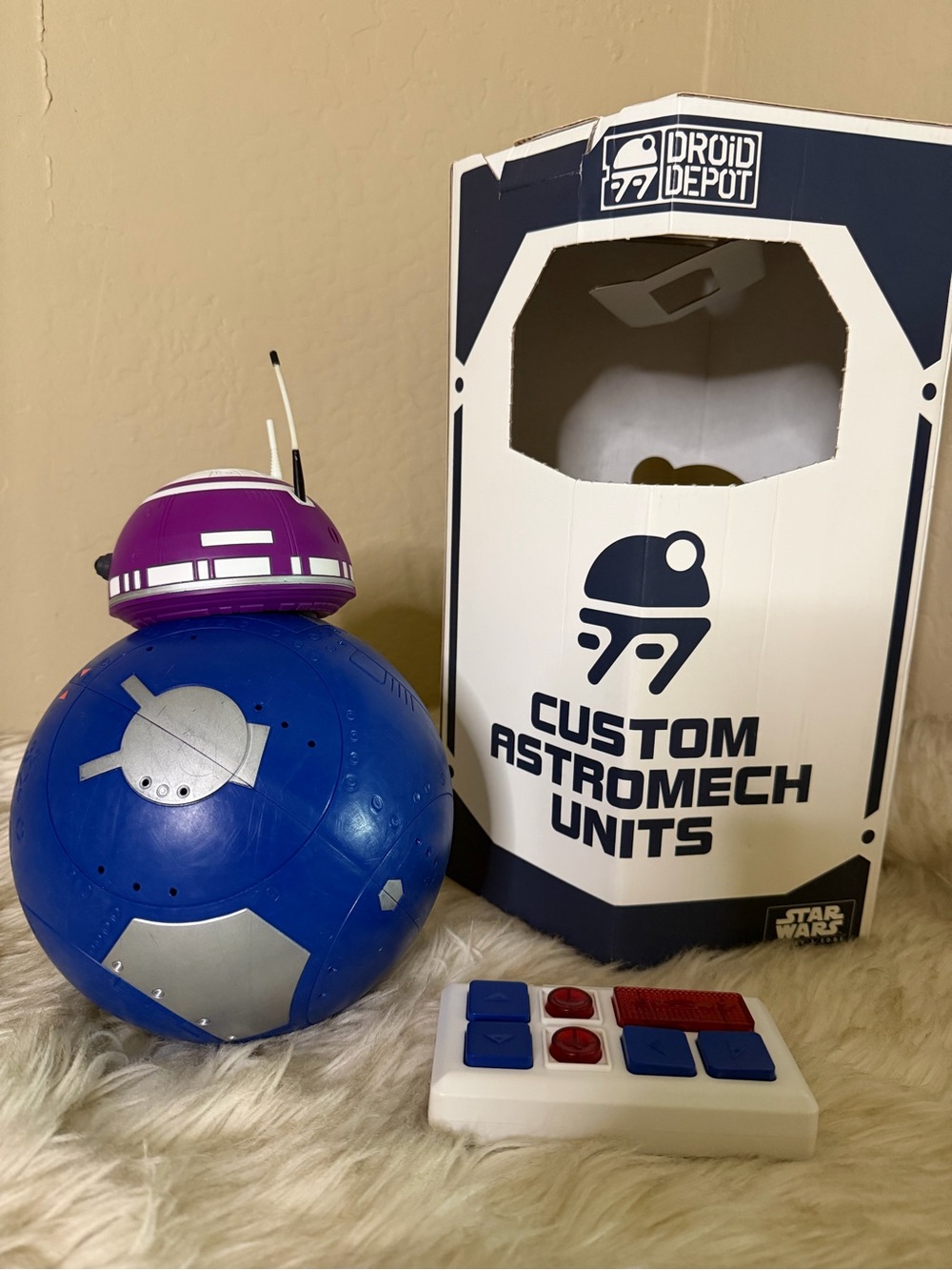 Star Wars Galaxy’s Edge Droid Depot Custom BB Astromech Droid Remote & Box